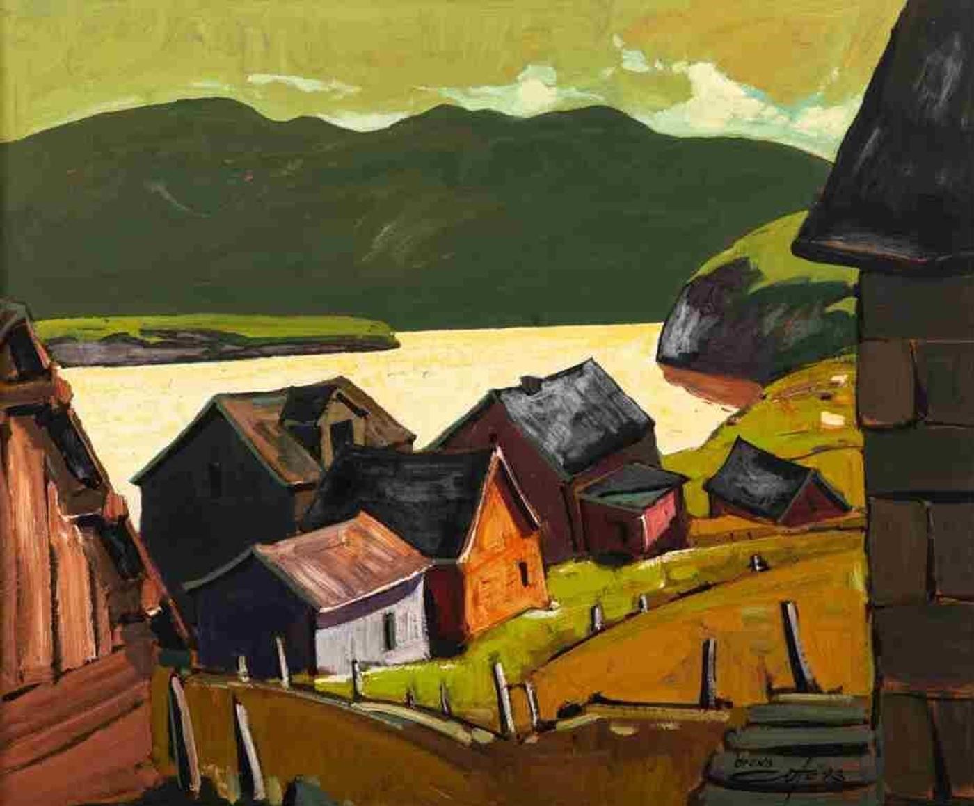 Bruno Côté (1940-2010) - Ile aux Coudres (1983)
