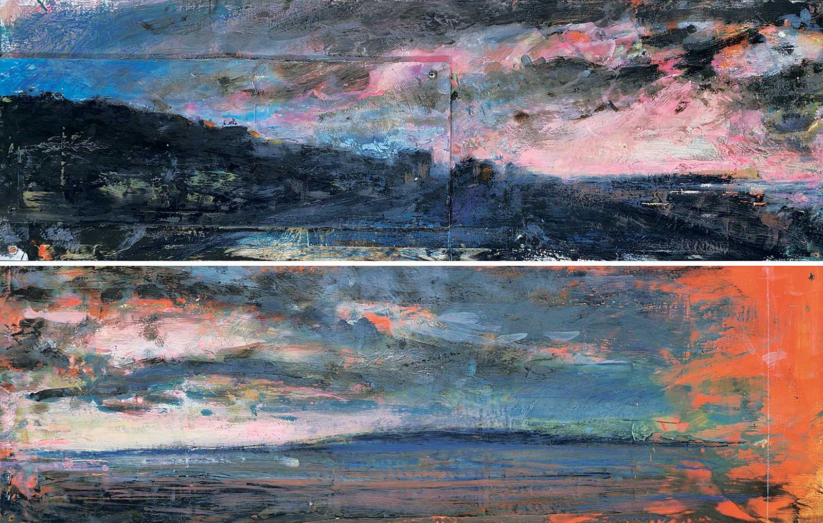 Mark Holliday (1956) - Landscape Study - Maryport