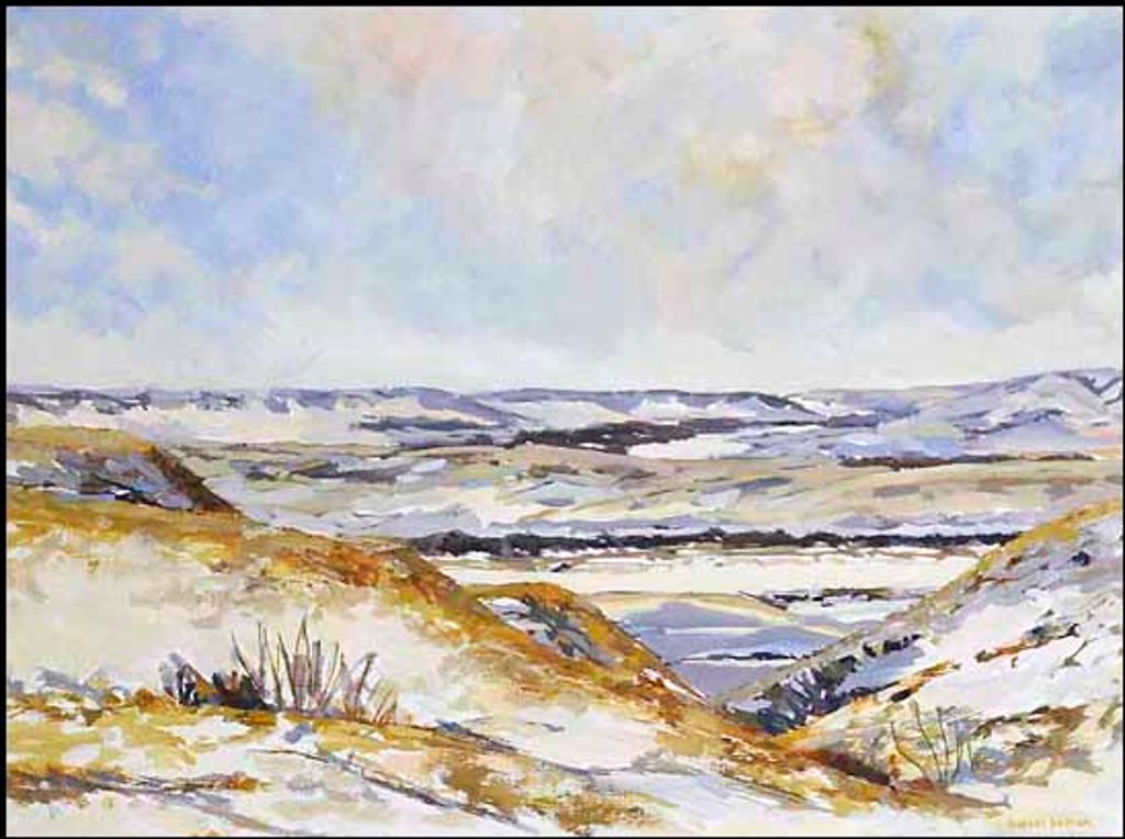 Joan Van Belkum (1928-2014) - Frozen River, Winter's Day (00724/2013-601)