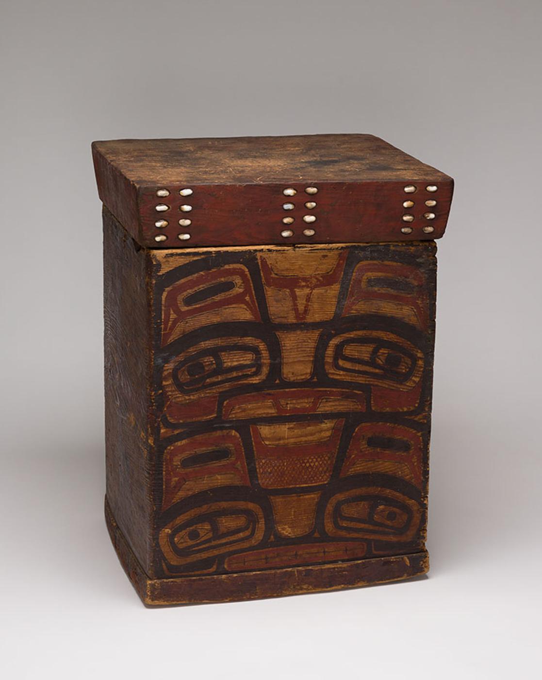 Early Northwest Coast Artist - 19th Century Northern Northwest Coast Bentwood Box