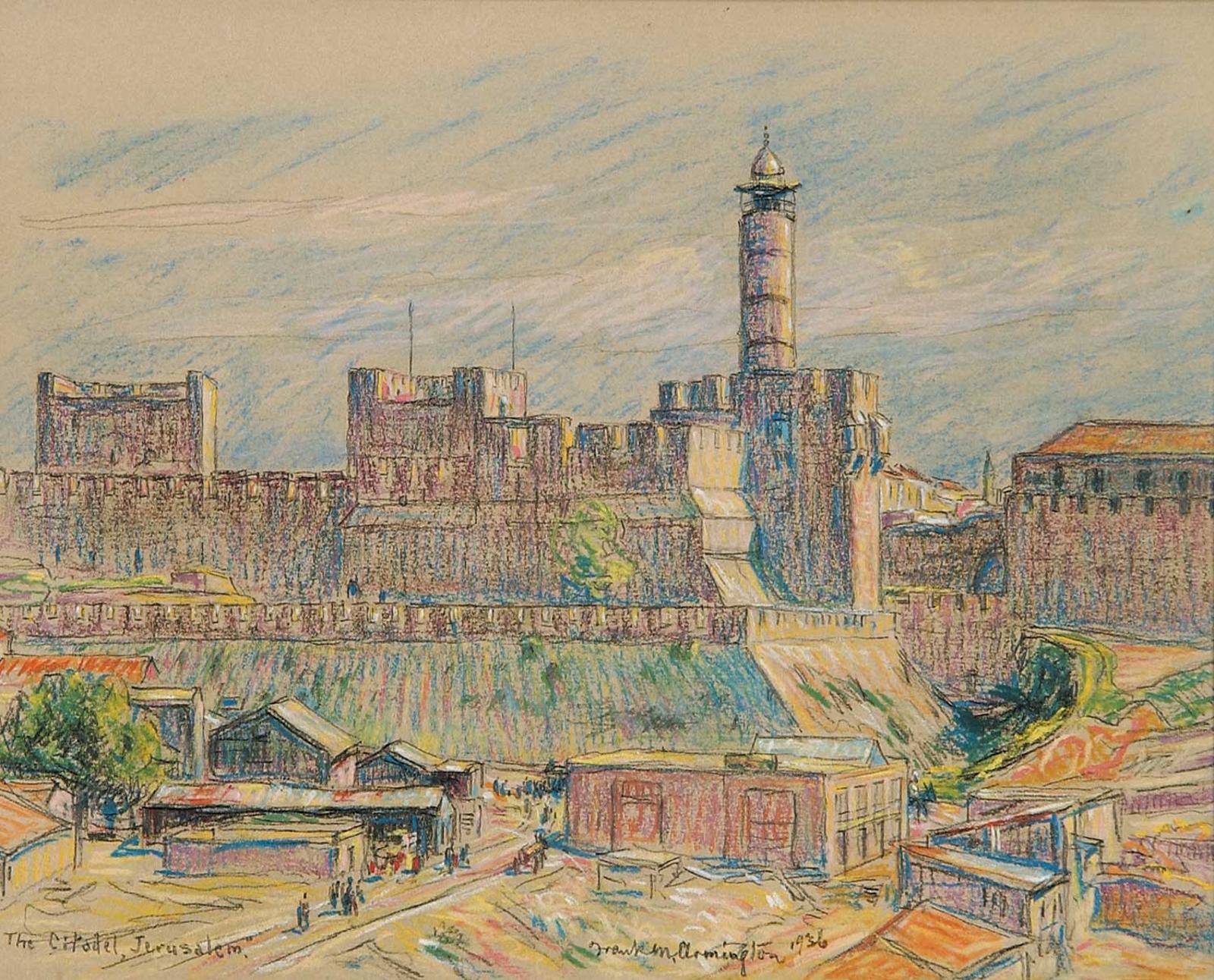 Franklin Milton Armington (1876-1941) - The Citadel, Jerusalem