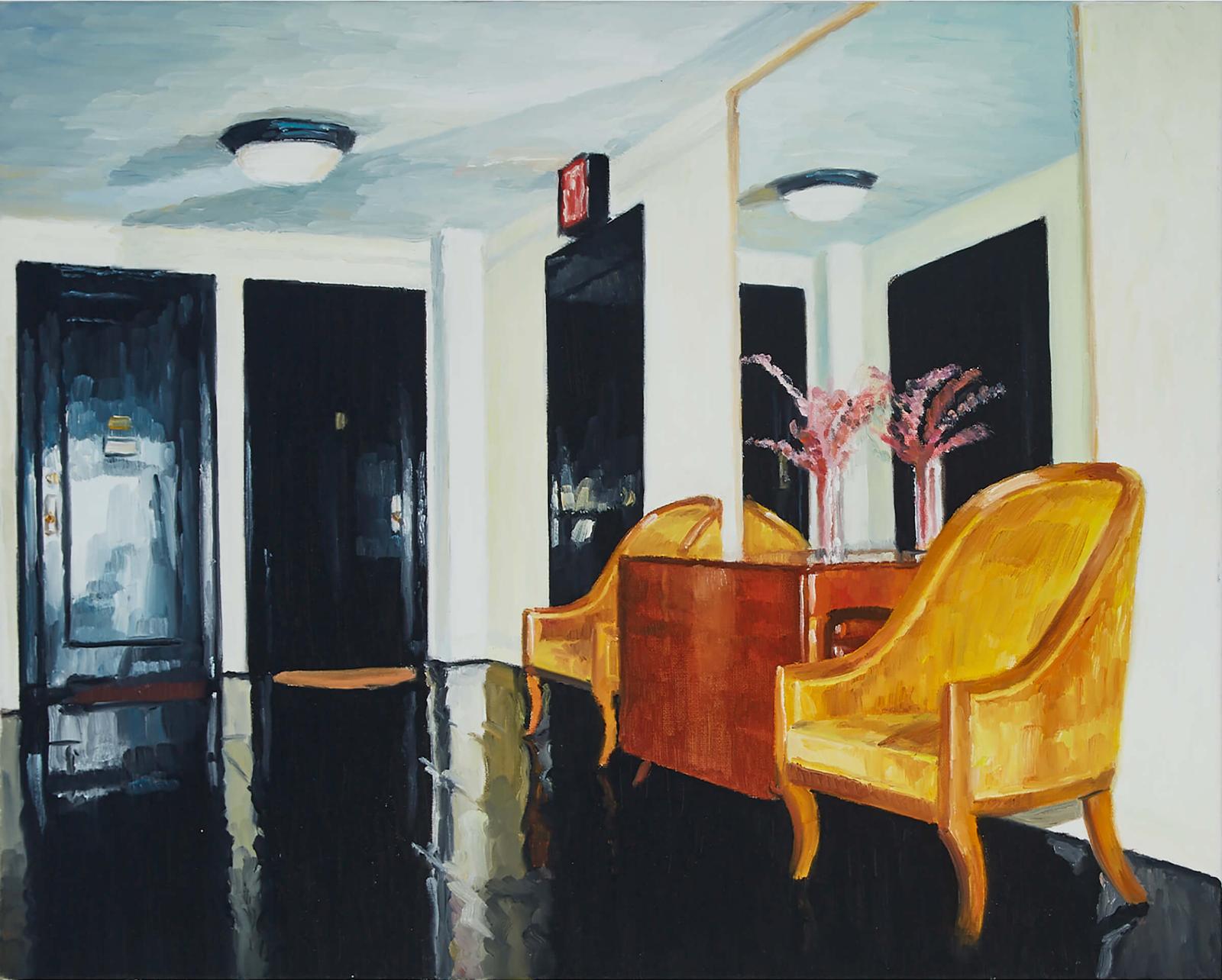 Joanne Tod (1953) - 15TH FLOOR 145 W. 55TH, NEW YORK, 2000