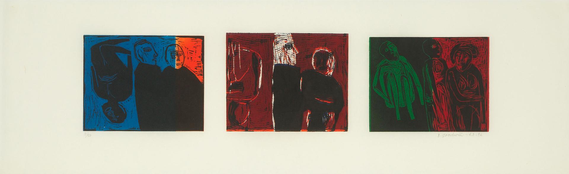 Betty Roodish Goodwin (1923-2008) - 96, 1963, REWORKED 1996 (PRINTED 1998) [ROSEMARIE L. TOVELL, 186]