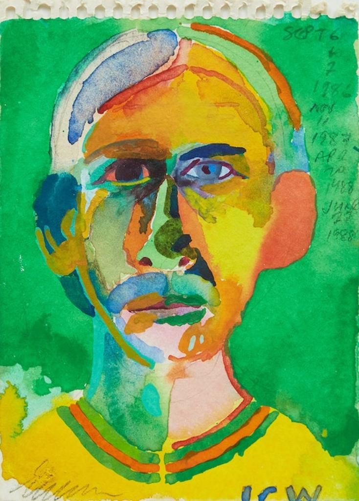 Gregory Richard Curnoe (1936-1992) - Self-Portrait