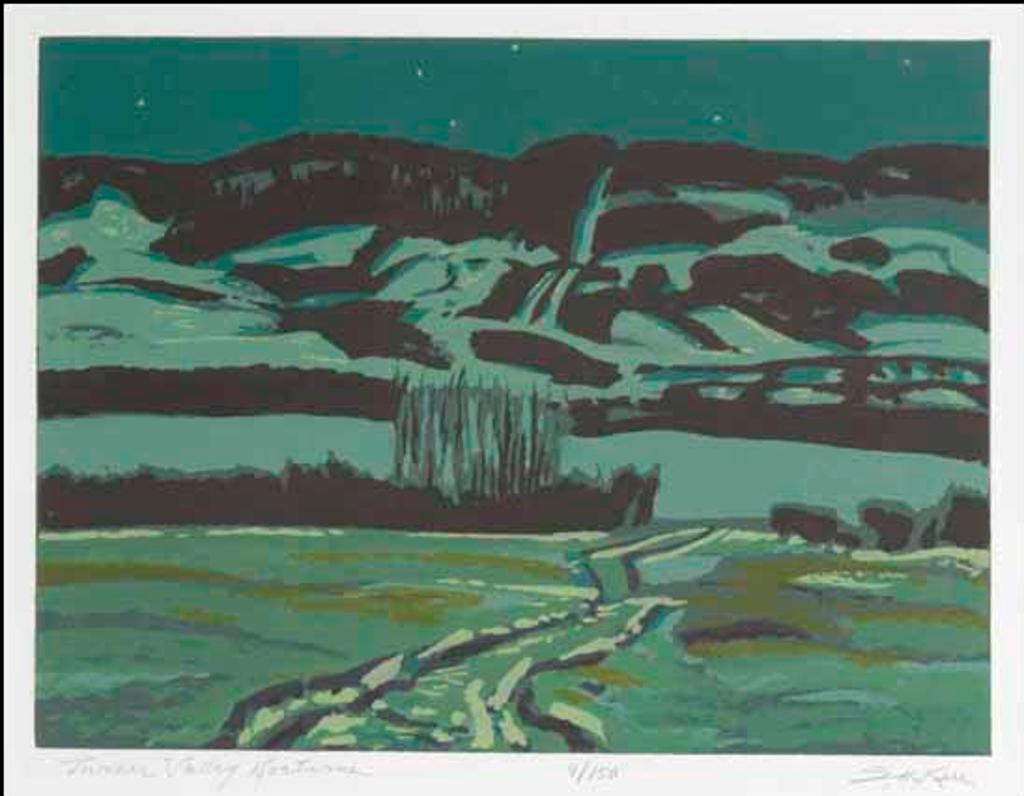 Illingworth Holey (Buck) Kerr (1905-1989) - Turner Valley Nocturne (02536/2013-810)