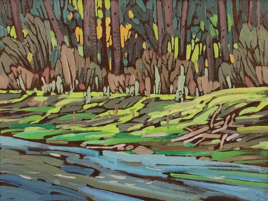 Ted Godwin (1933-2013) - SUNNY GLADE #2; 1990