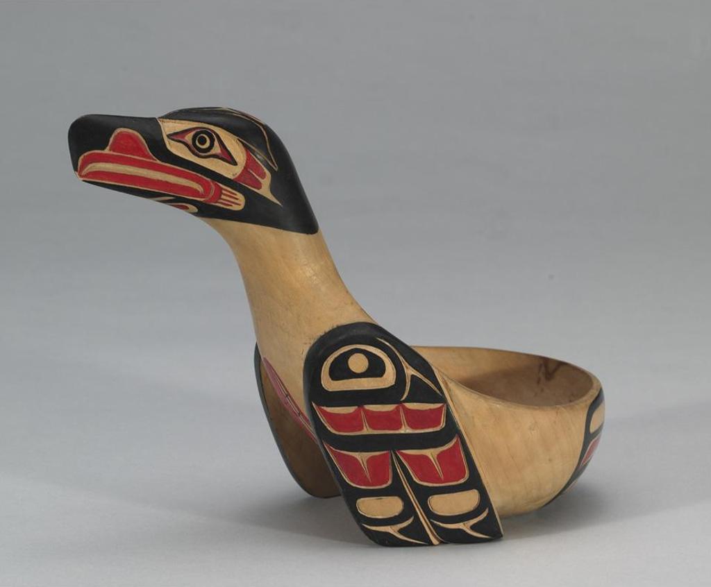 John E. Livingston (1951-2019) - Kwakiutl/Raven Ladle