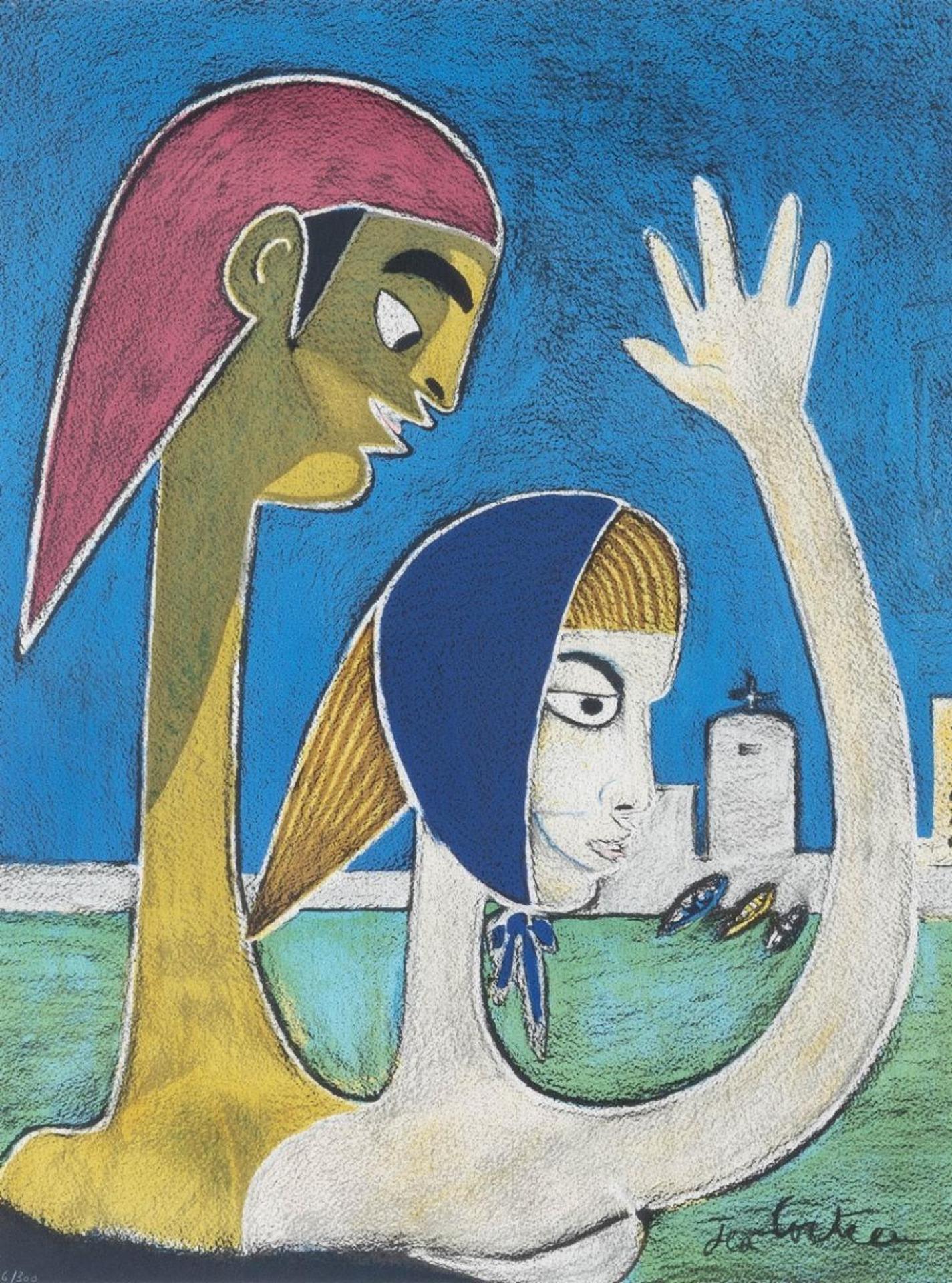 Jean Cocteau (1889-1963) - From the Innamorati Series