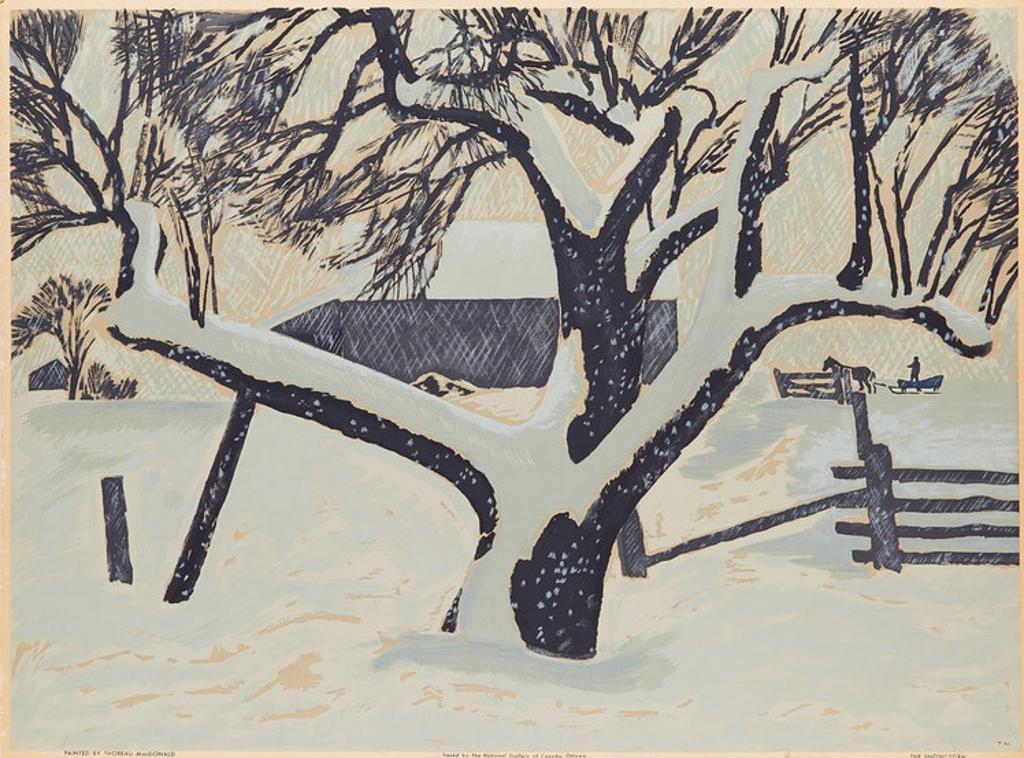 Thoreau MacDonald (1901-1989) - The Snow Storm