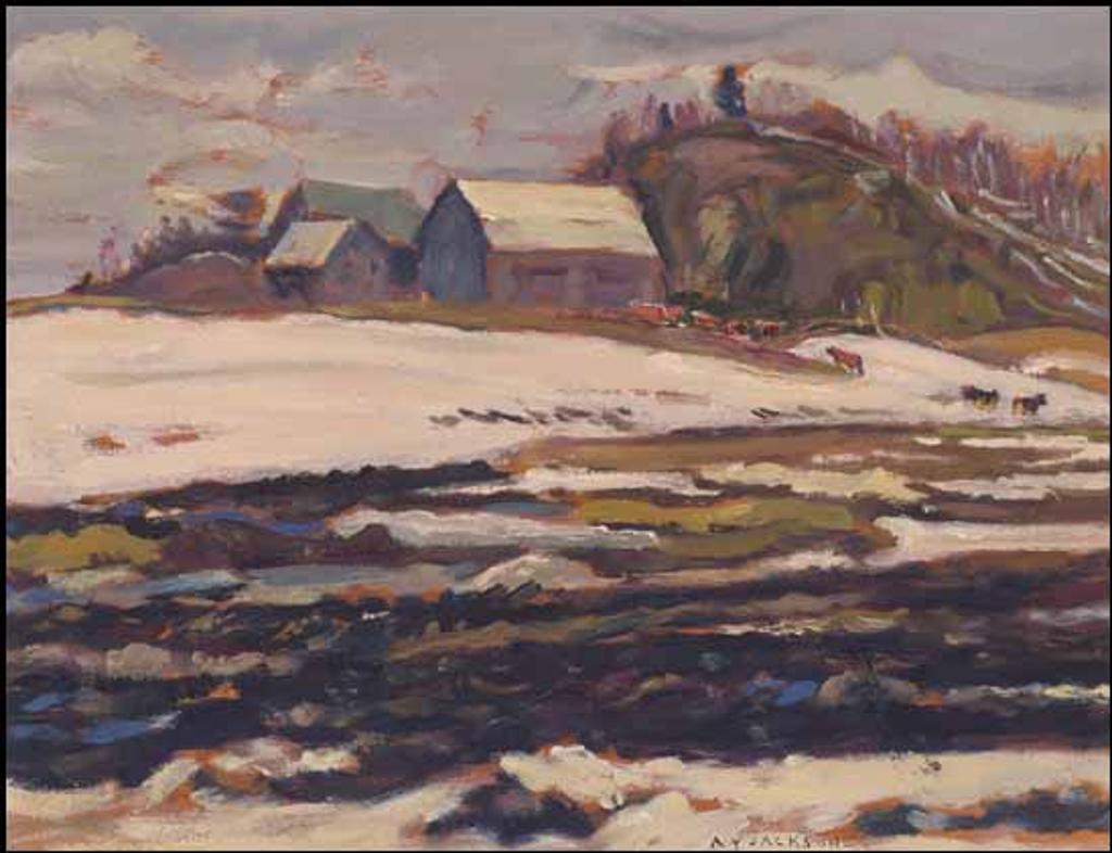 Alexander Young (A. Y.) Jackson (1882-1974) - Farming, Poltimore, Quebec