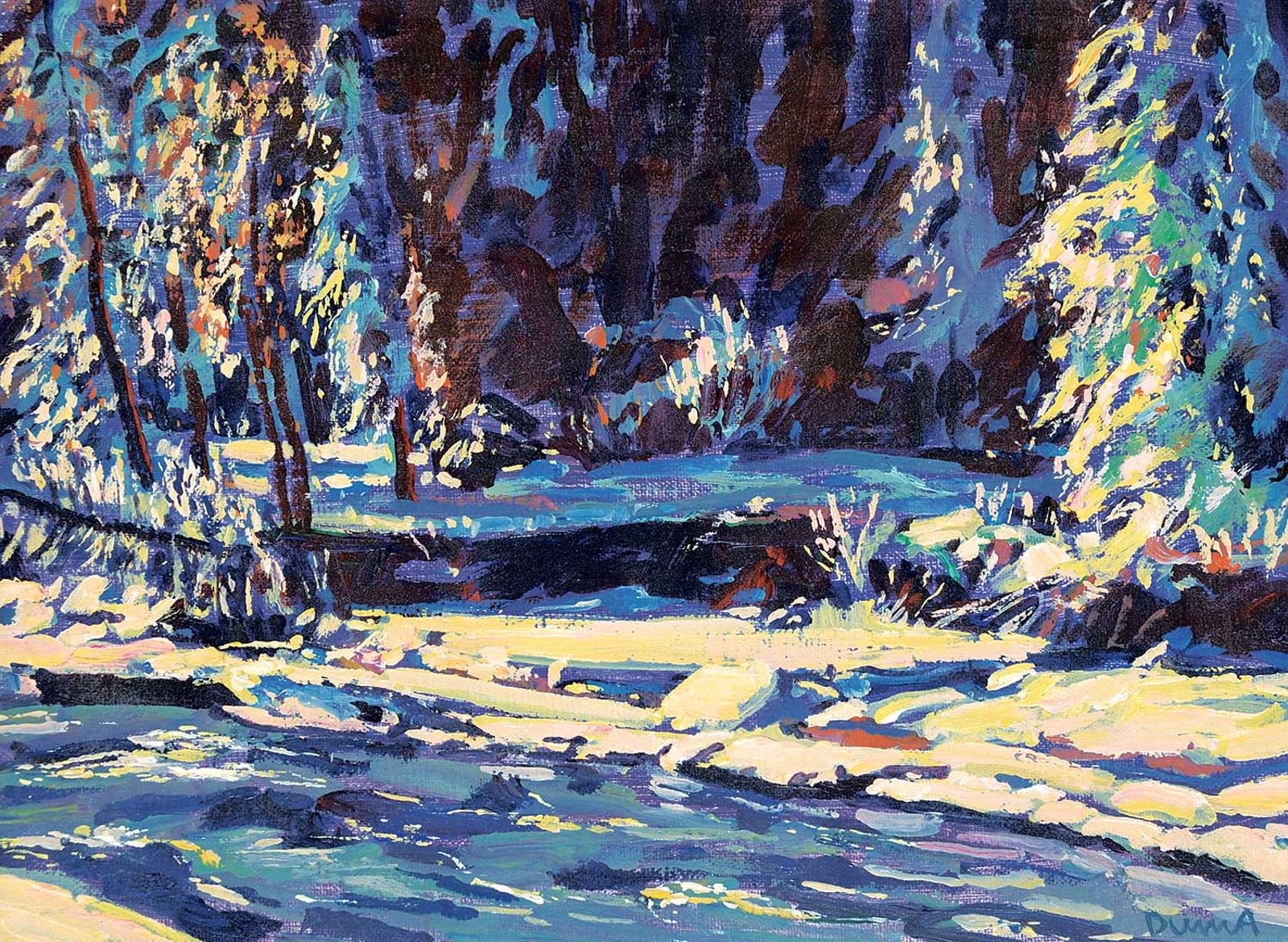 William (Bill) Duma (1936) - Winter Ice