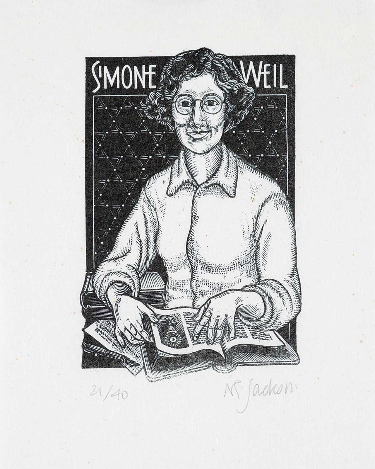 Nancy Ruth Jackson - Simone Weil  #21/40