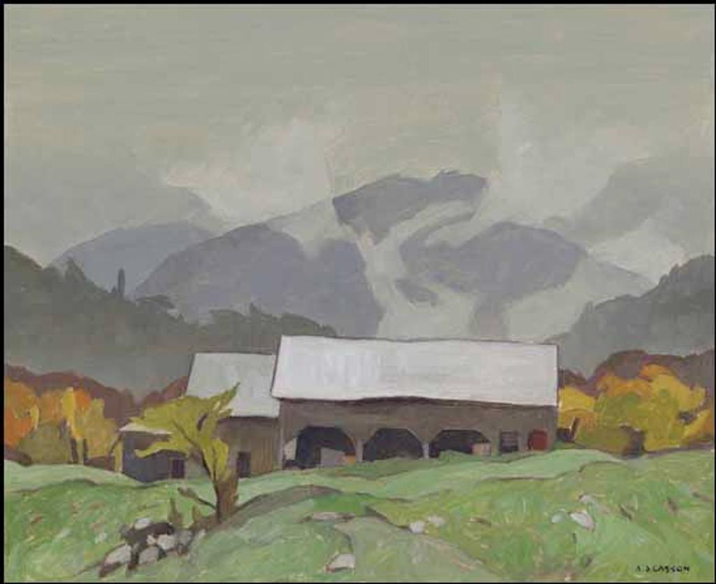 Alfred Joseph (A.J.) Casson (1898-1992) - Driving Shed - Grenville, Que.