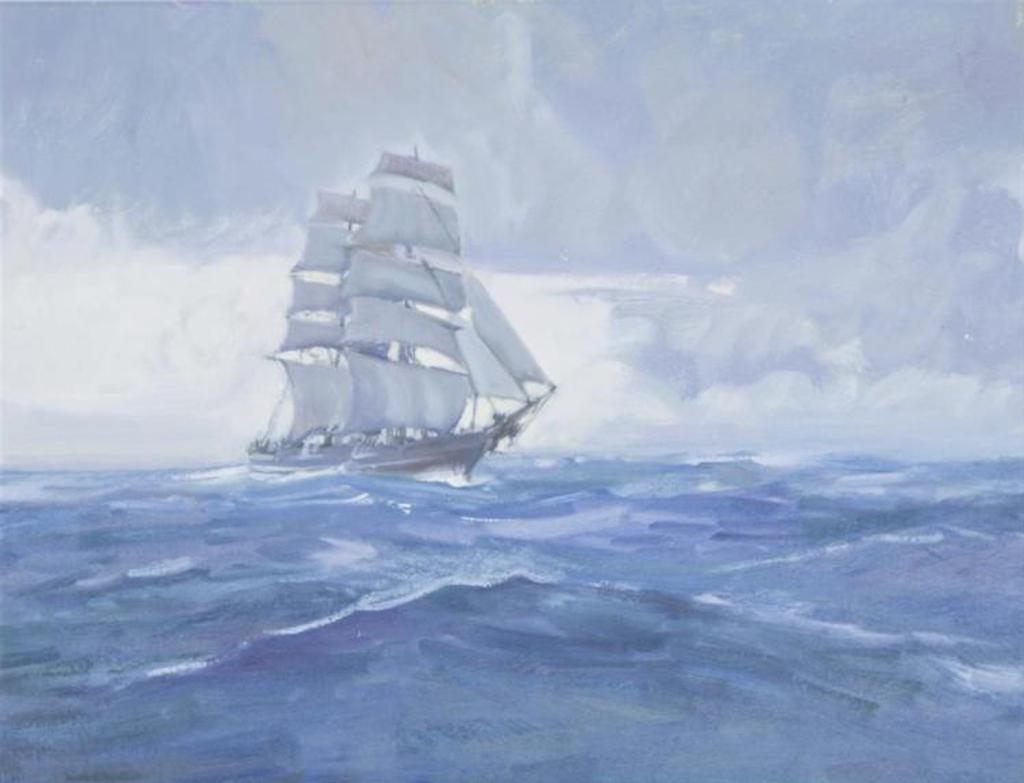 Peter Maxwell Ewart (1918-2001) - Sailing ship