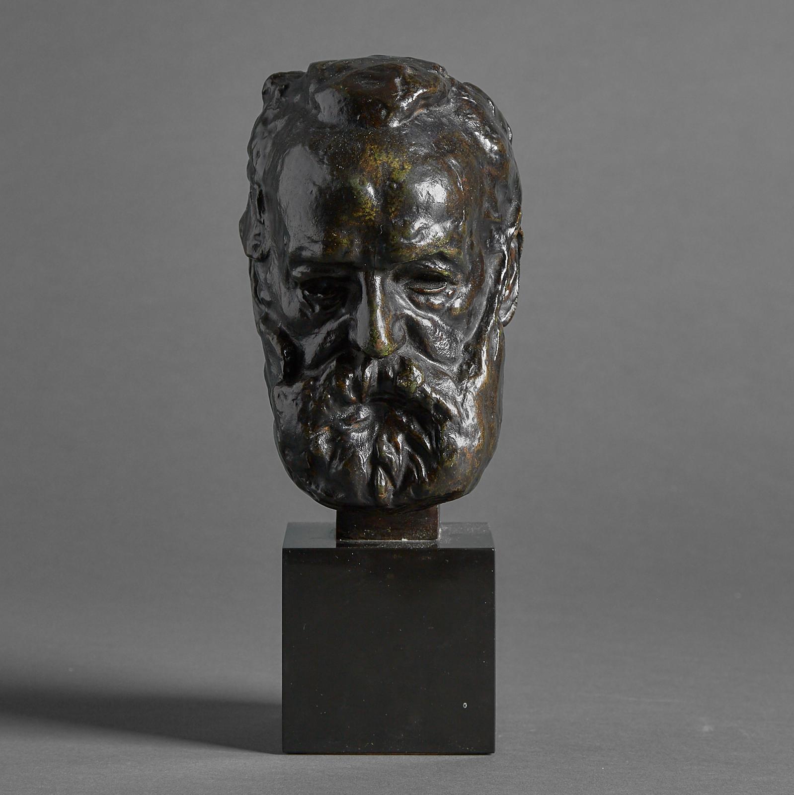 Auguste Rodin (1840-1917) - Tête De Victor Hugo, Cast In 1963