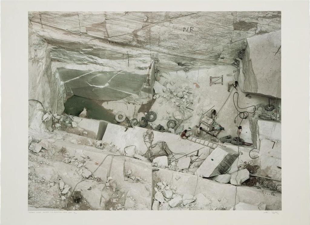 Edward Burtynsky (1955) - Makrana Marble Quarries #12, Rajasthan, India, 2000