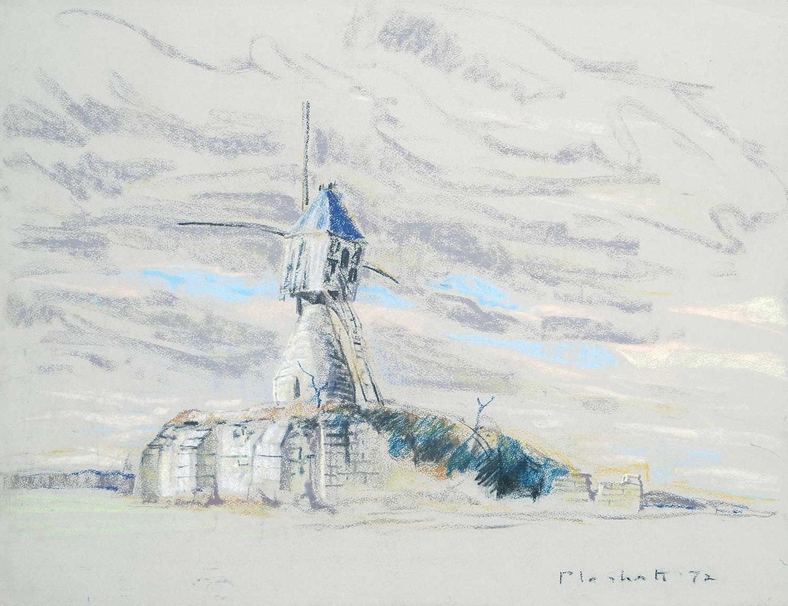 Joseph (Joe) Francis Plaskett (1918-2014) - Untitled - The Old Windmill