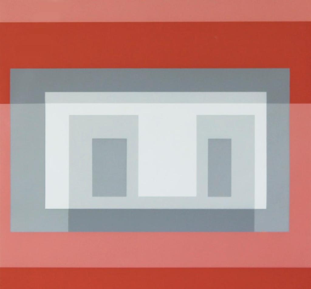 Josef Albers (1888-1976) - Untitled (Variants VI, Greys and Reds)