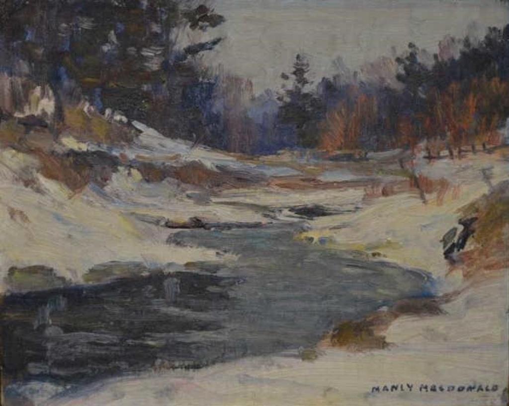 Manly Edward MacDonald (1889-1971) - Creek in Early Spring