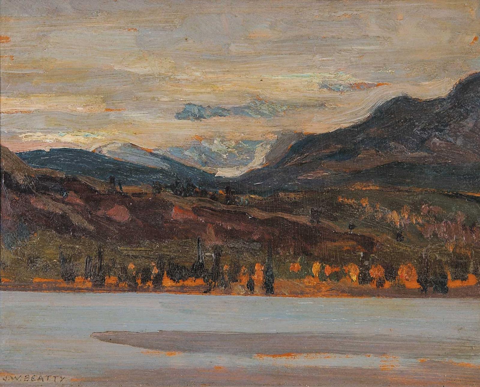 John William (J.W.) Beatty (1869-1941) - Near Jasper, Mt. Edith Cavell