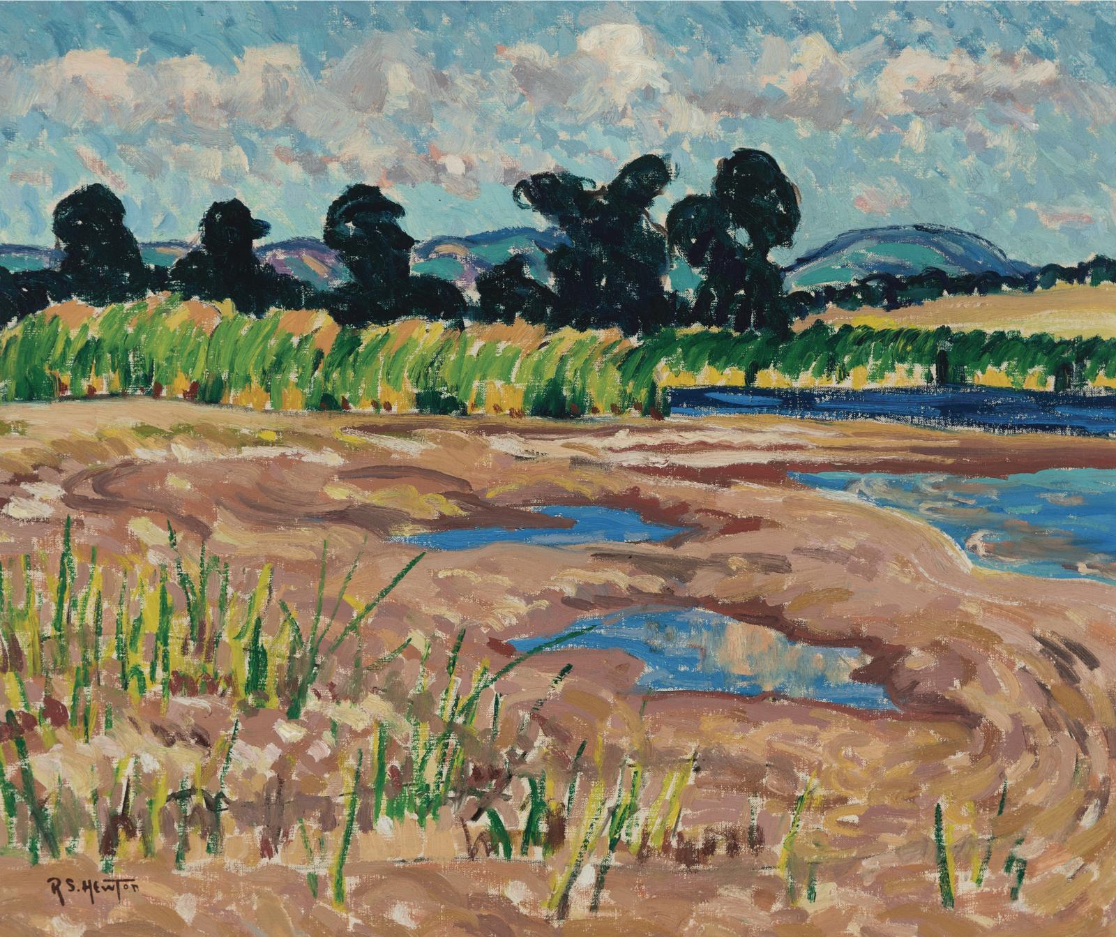 Randolph Stanley Hewton (1888-1960) - Summer Landscape