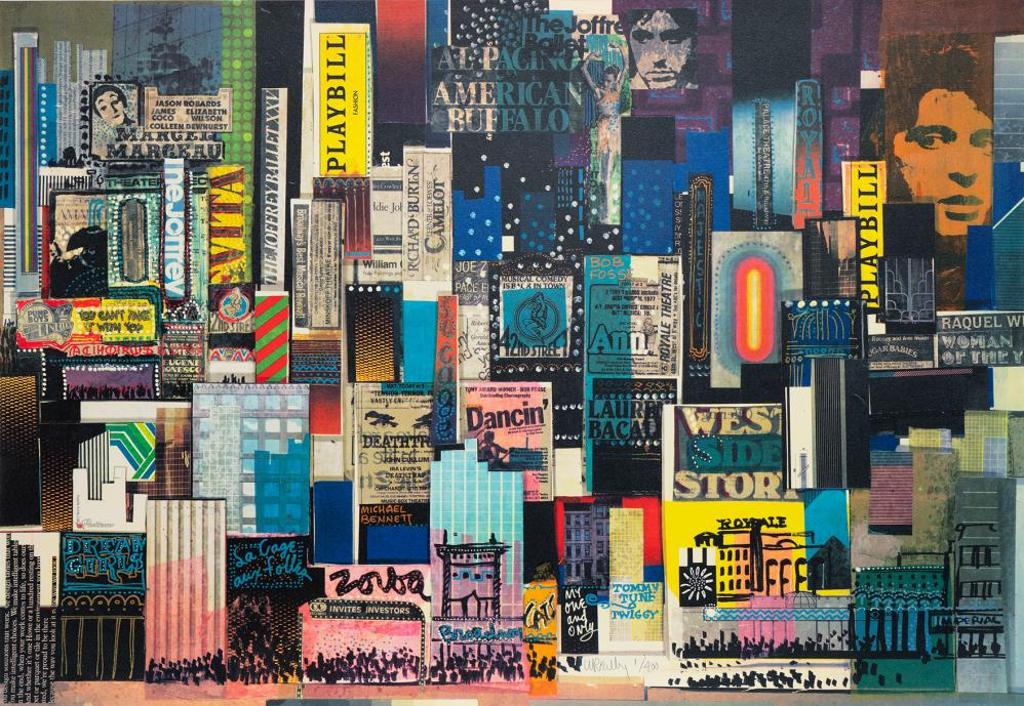 W. Reilly - Untitled - Broadway Collage
