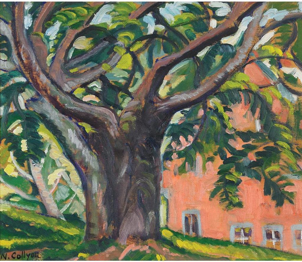 Nora Frances Elisabeth Collyer (1898-1979) - The Old Tree, Knowlton Landing, Quebec