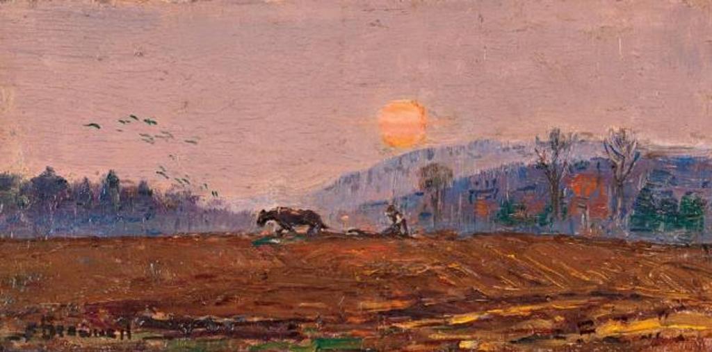Franklin Peleg Brownell (1857-1946) - Autumn Ploughing