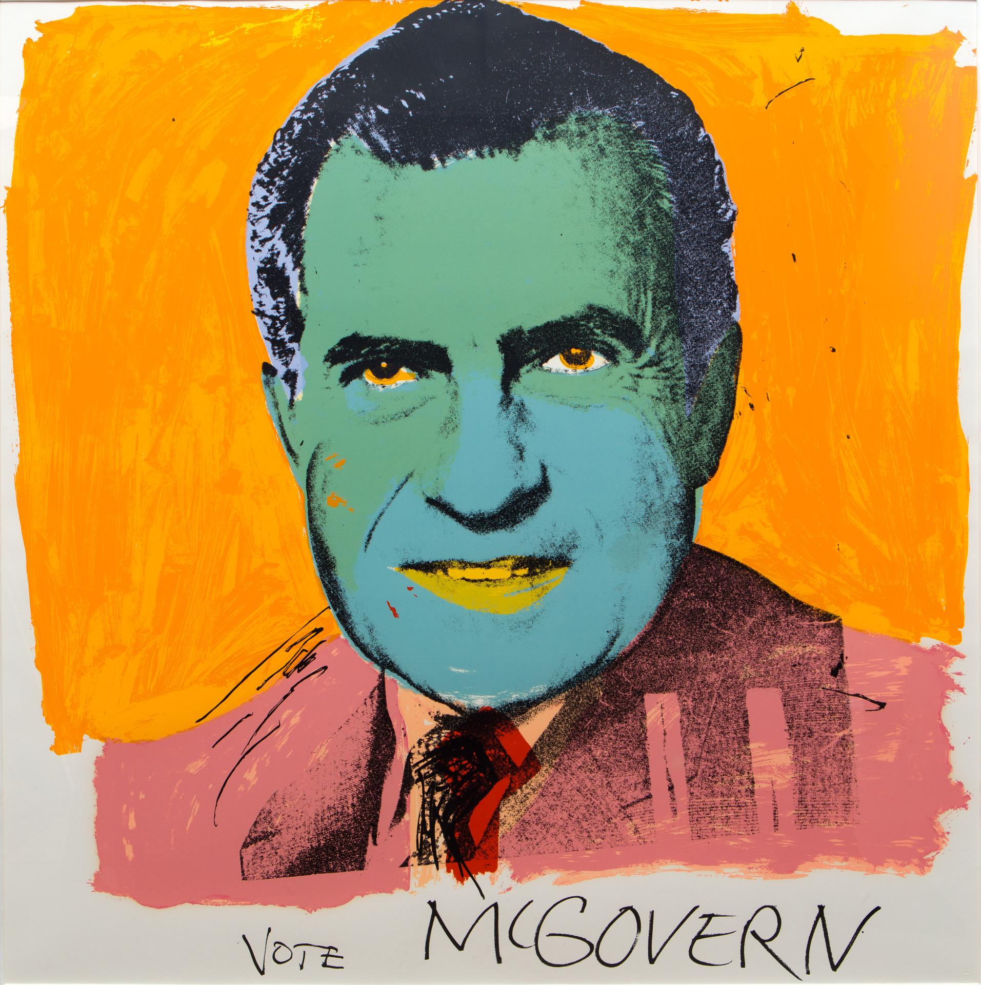 Andy Warhol (1928-1987) - Vote McGovern (F.&S. II.84)