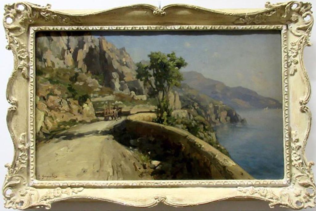 E. Gorgiulos - Italian Coastal Scene