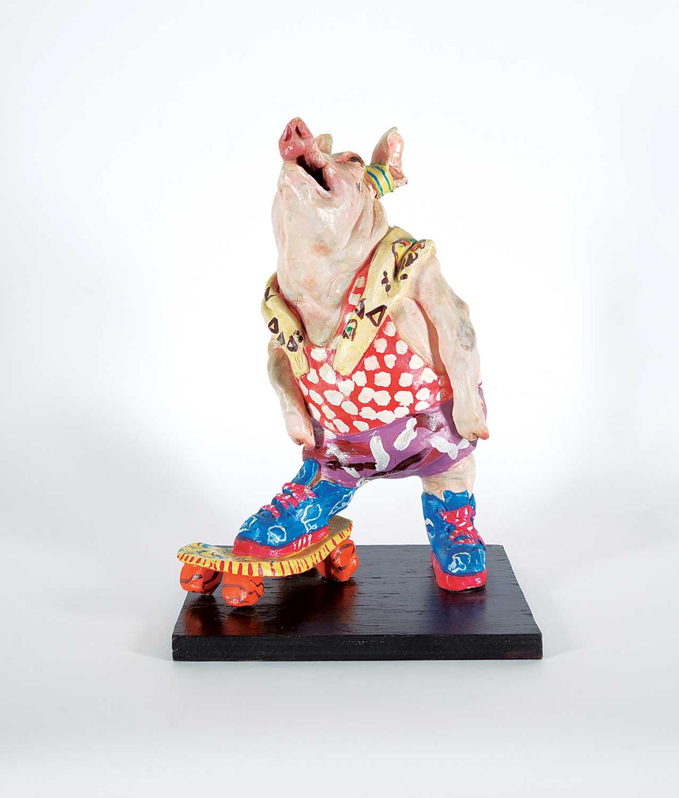 Gwen Hughes - Untitled - Skater Pig