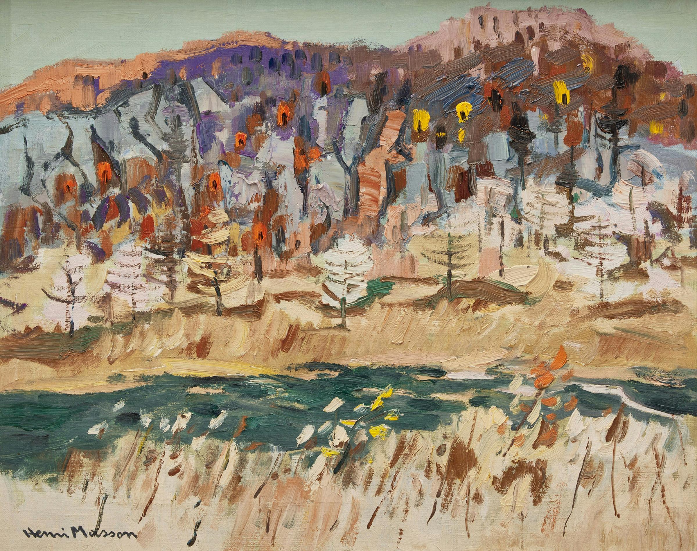 Henri Leopold Masson (1907-1996) - La Montagne en novembre