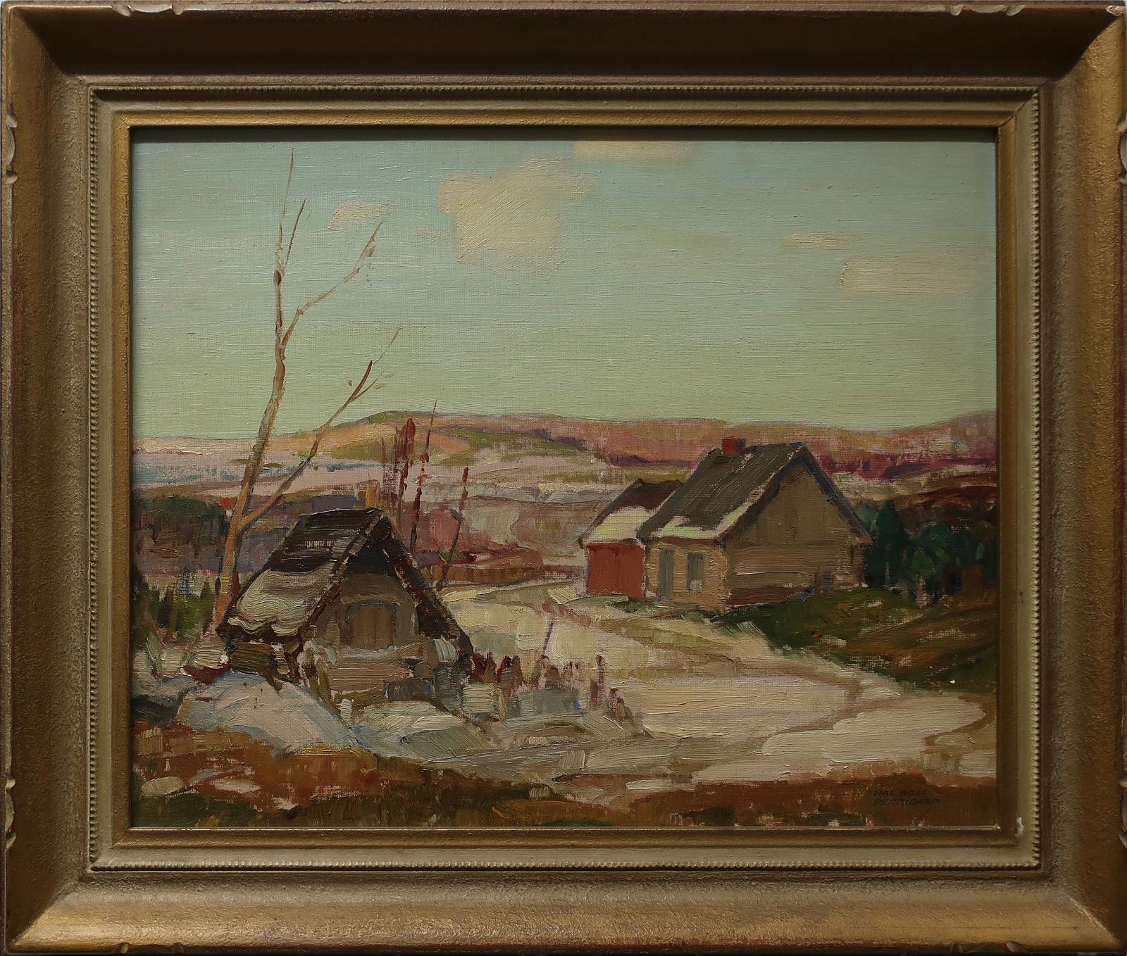 Hal Ross Perrigard (1891-1960) - Provincial Scene - Spring