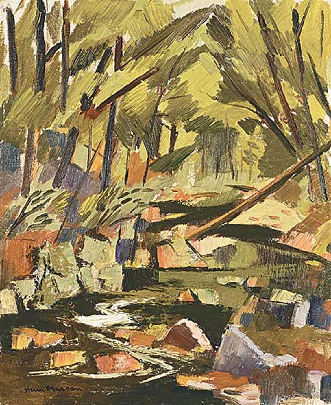 Henri Leopold Masson (1907-1996) - Stream and Rocks