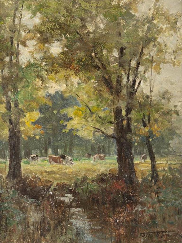 Frederic Martlett Bell-Smith (1846-1923) - Cows in Pasture