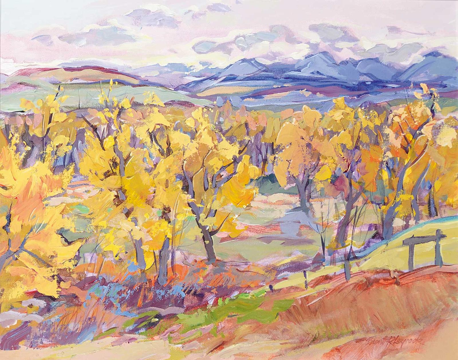 Brent R. Laycock (1947) - Coulee Cottonwoods