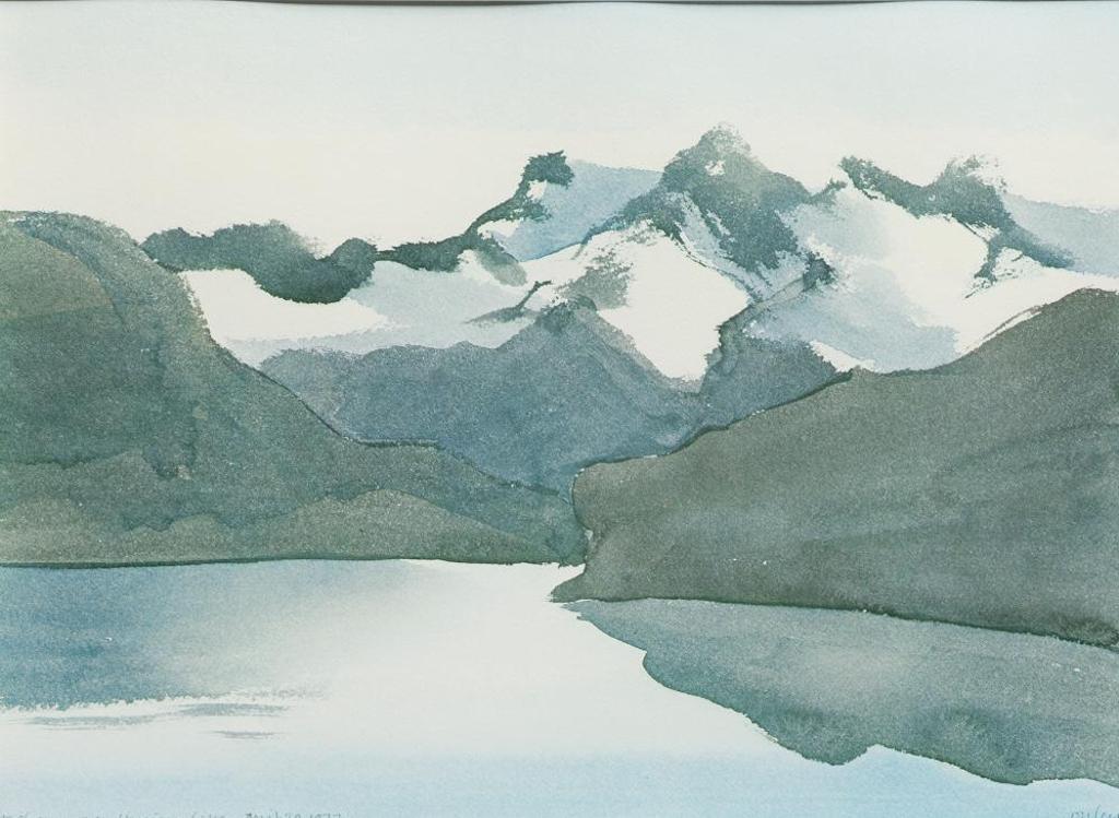 Toni (Norman) Onley (1928-2004) - Mt. Cheam Over Harrison Lake