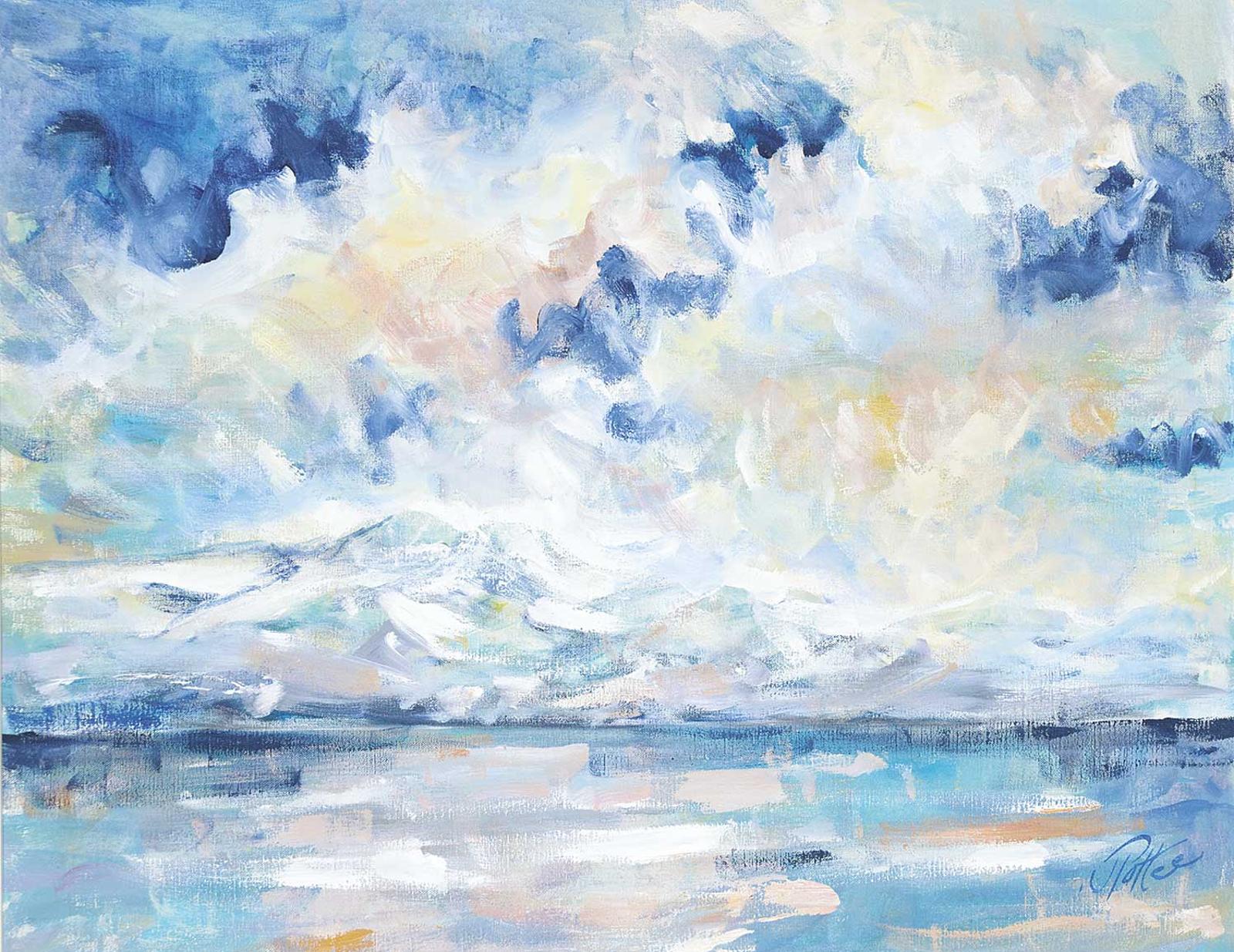 Joan Pattee - Untitled - Clouds over the Island