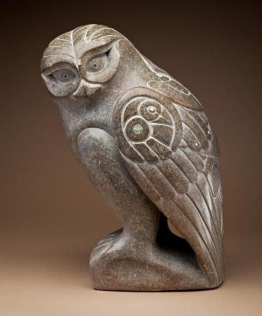 Abraham Anghik Ruben (1951) - Owl and Spirit Faces