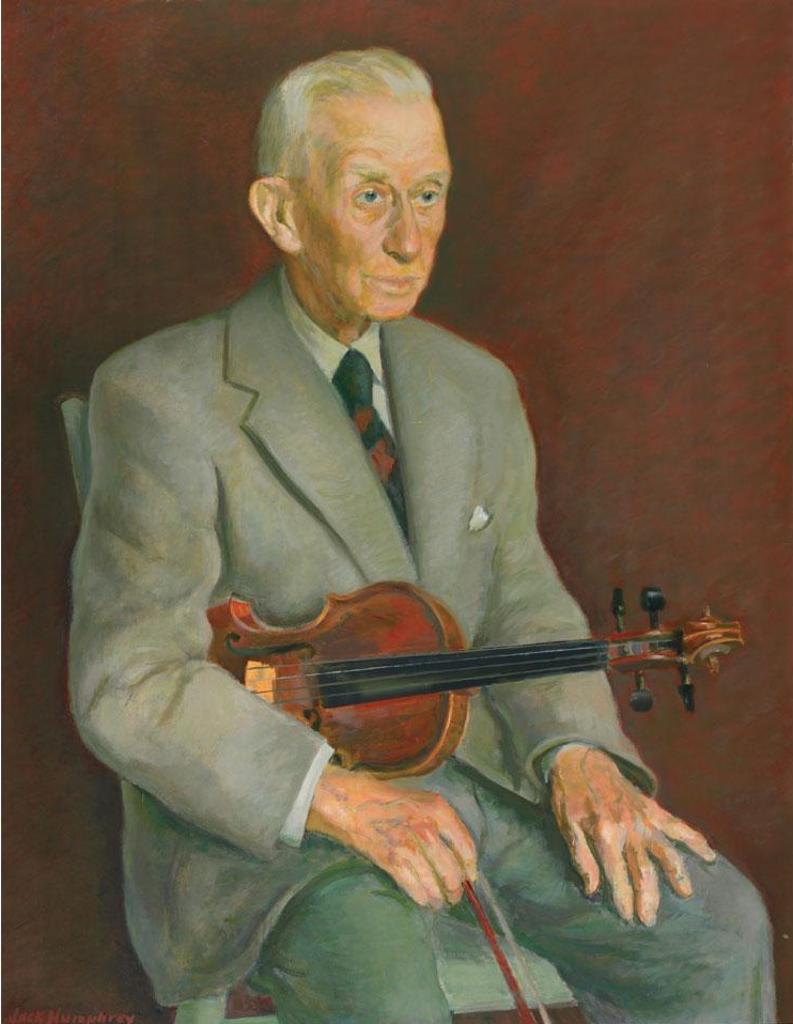 Jack Weldon Humphrey (1901-1967) - Old Musician (Prof. Wm. Bowden)