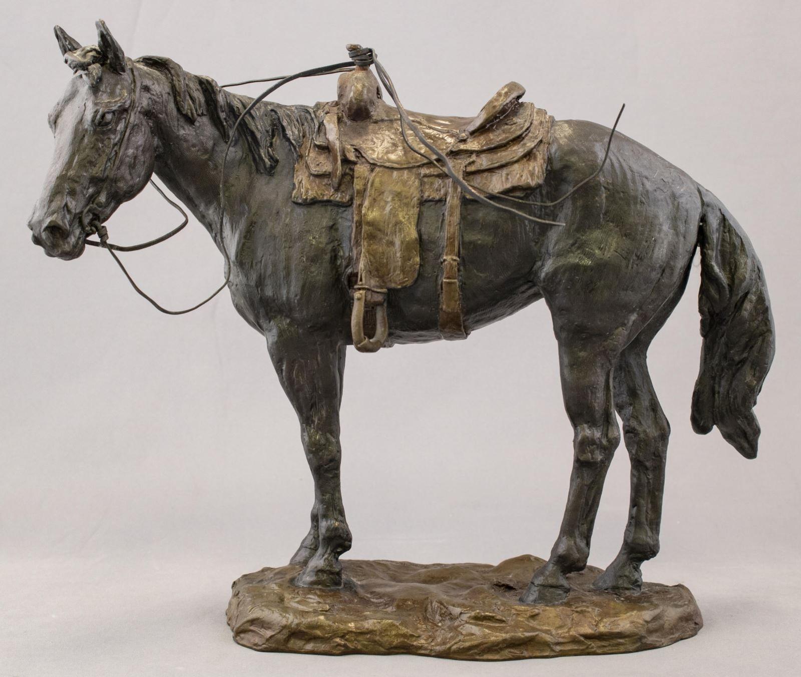 Jay Contway (1935) - Saddled Horse; 1986