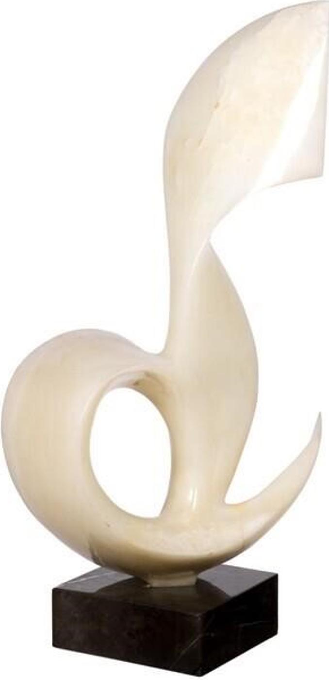 Leonard Nierman (1932) - Alabaster Modernist Sculpture