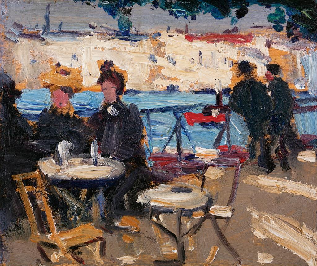 James Wilson Morrice (1865-1924) - A Café Scene