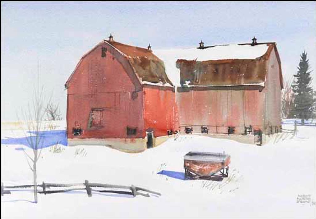 Murray Mccheyne Stewart (1919-2006) - The Red Barn (01541/2013-2566)