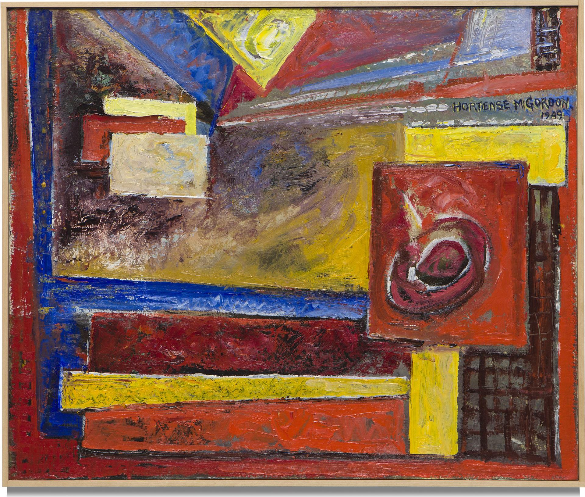 Hortense Crompton Mattice Gordon (1887-1961) - Abstraction No.2