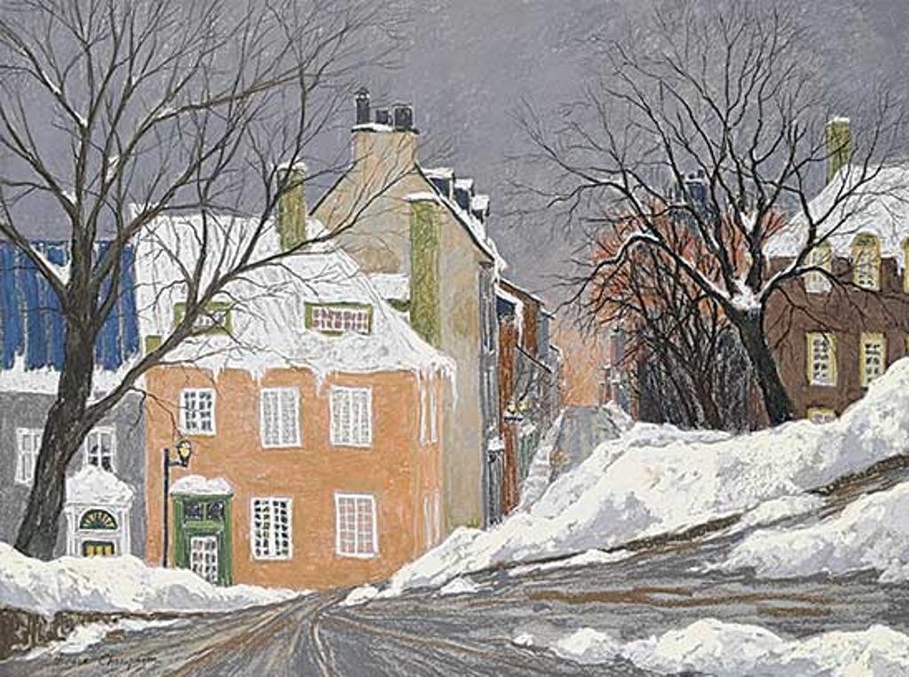 Horace Champagne (1937) - The Christman Tree rue Ste-Genevieve