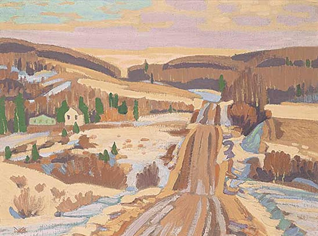 Illingworth Holey (Buck) Kerr (1905-1989) - Hill Road, Winter