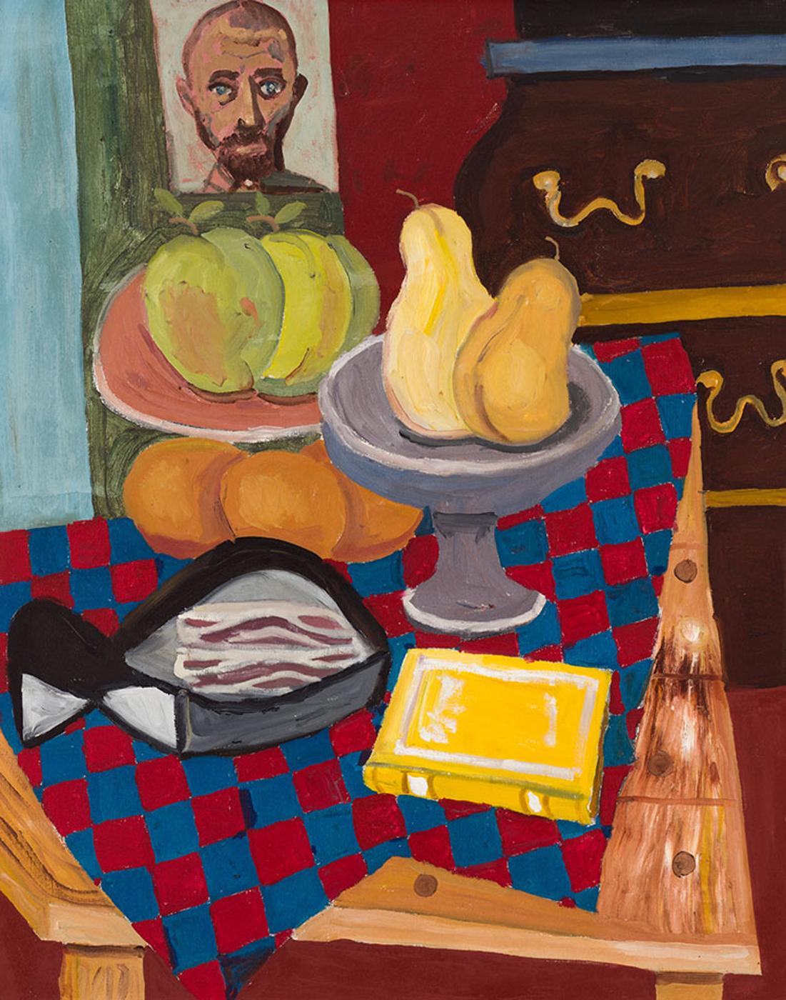 Maxwell Bennett Bates (1906-1980) - Still Life with Peter Daglish