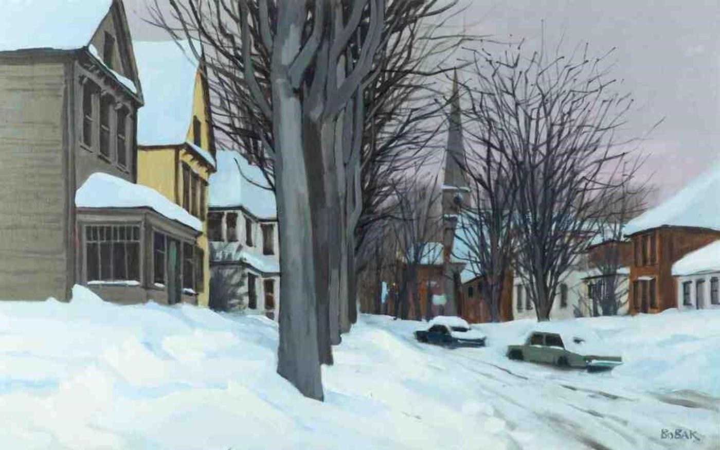 Bruno Joseph Bobak (1923-2012) - After the Storm (Fredericton)