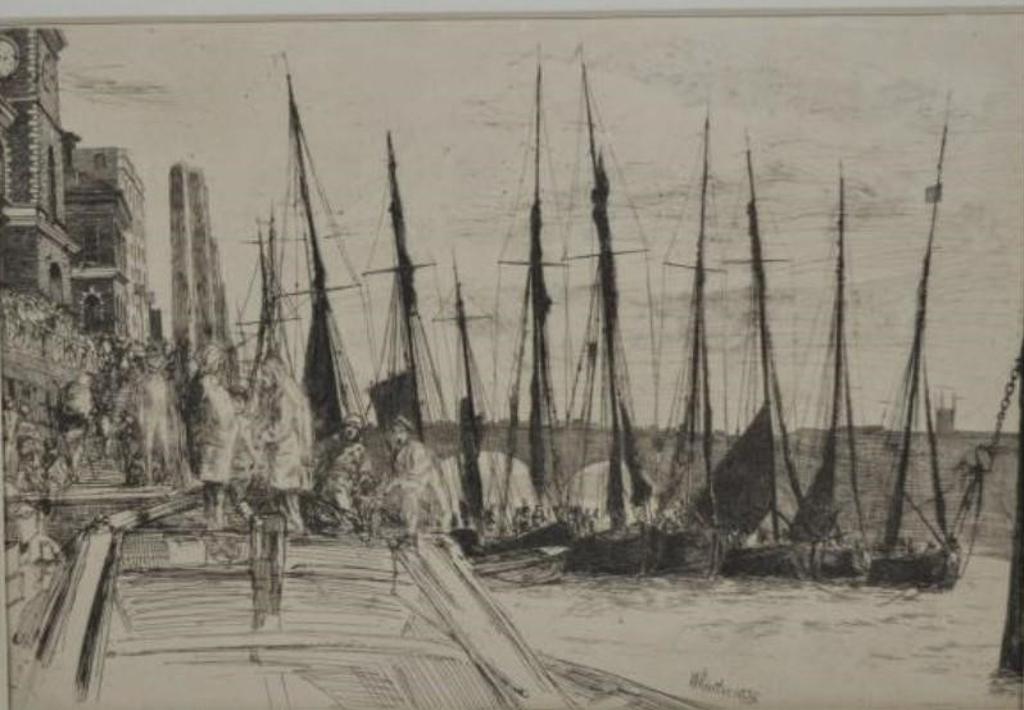 James Abbott McNeill Whistler (1834-1903) - Billingsgate